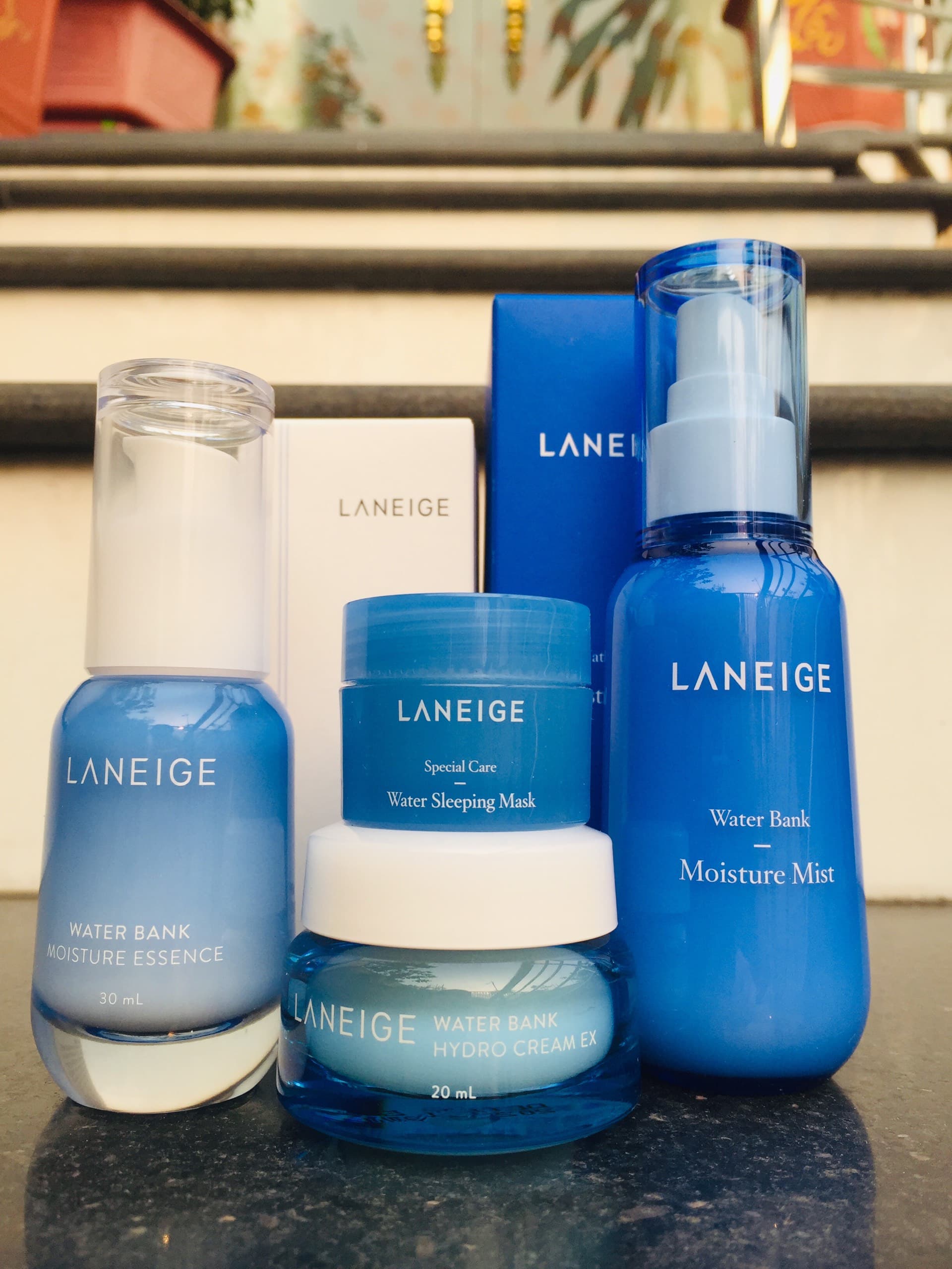 Set dưỡng da Laneige cấp ẩm chuyên sâu chính hãng 4 bước