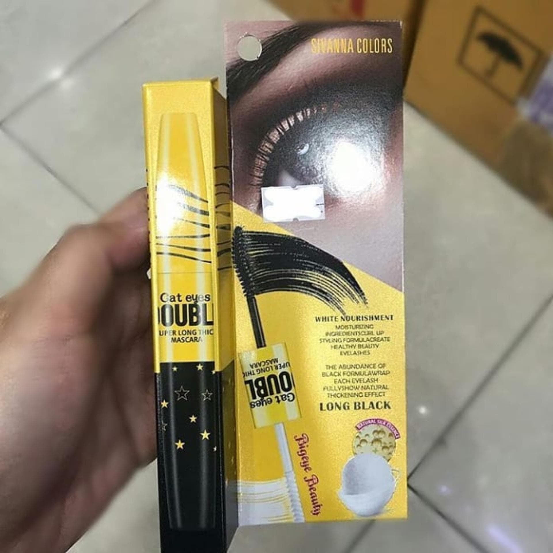 Mascara Sivana OUBL long black Lì Giúp Mi Dày Cong Tự Nhiên