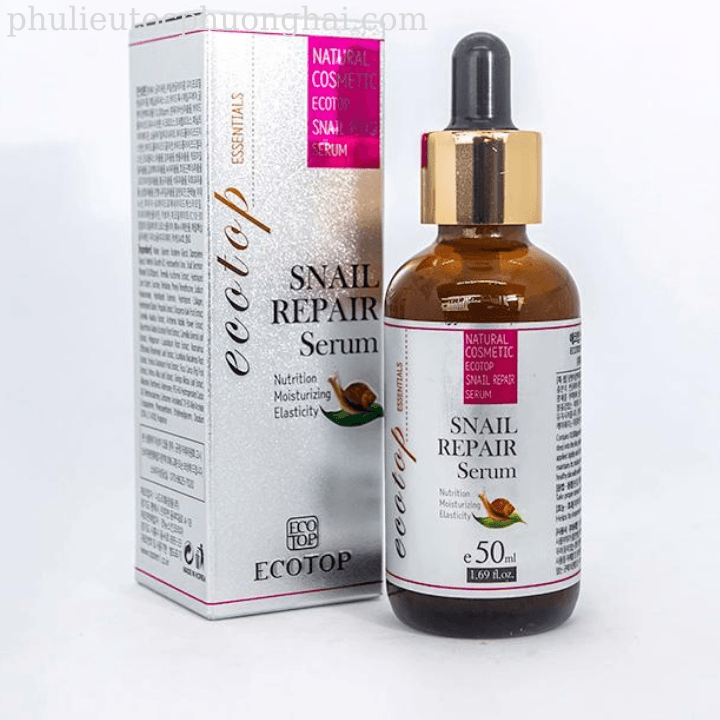 Serum dưỡng ẩm ốc sên-Serum Eco Tops Nail Repair Serum