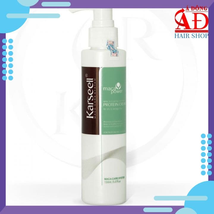 [Chính hãng] KEM DƯỠNG XẢ KHÔ SIÊU MƯỢT TÓC KARSEELL MACA ESSENCE REPAIR PROTEIN CREAM 150ML