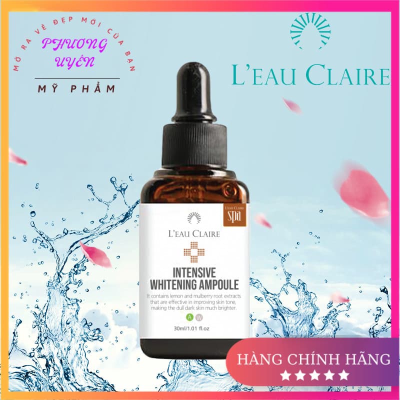 Ampoule Dưỡng Trắng Chuyên Sâu – Intensive Whitening Ampoule