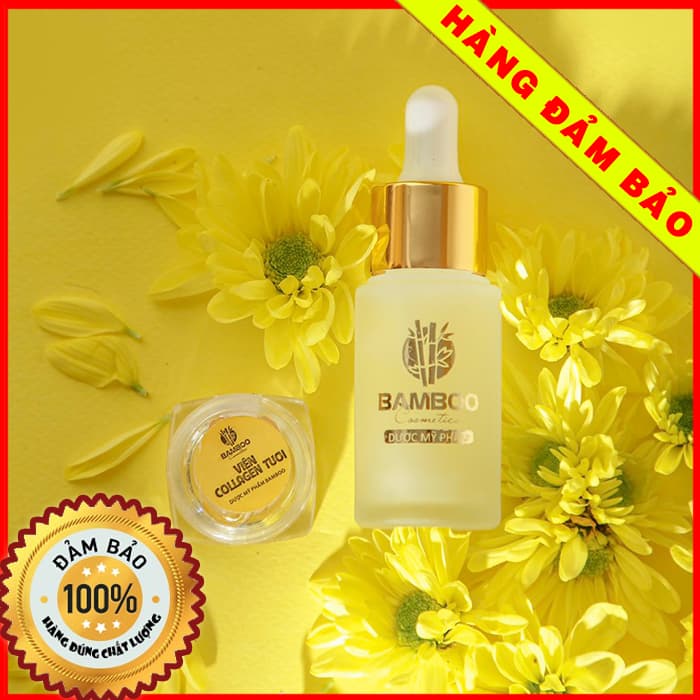Serum trị mụn collagen Bamboo