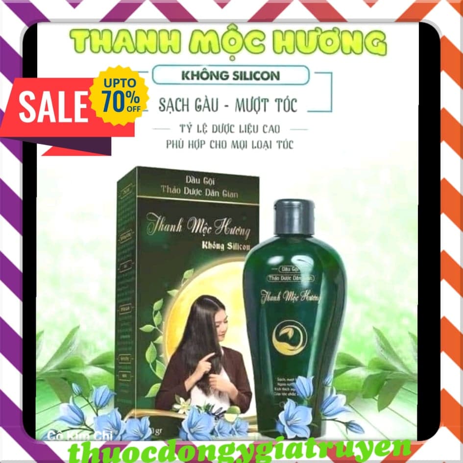 [Hot Sale] Dầu Gội Giảm Gàu Thanh Mộc Hương Thảo Dược Dầu Gội Thảo Dược Dân Tộc Dao Kích Thích Mọc Tóc  Chống Nấm Đầu Chống Rụng Tóc Sạch Gàu - Hàng Chính Hãng - Chai 350 ml