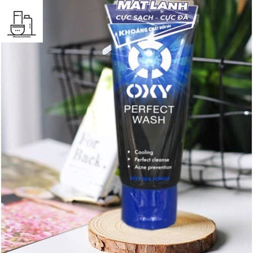 Sữa rửa mặt khoáng chất biển sâu Oxy Perfect Wash 100g