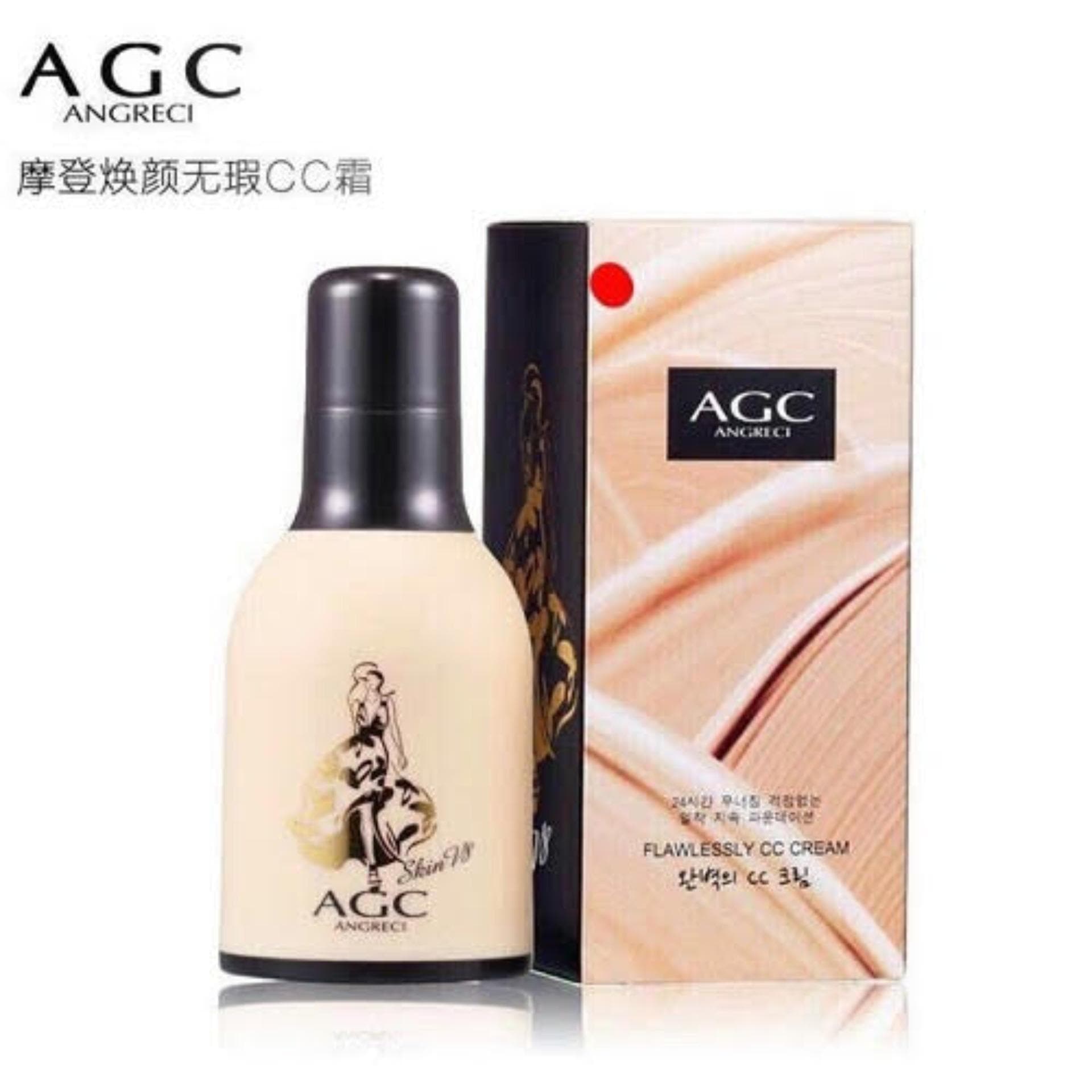Kem Nền Mềm Mịn CC Cream AGC 2n1 Hàn Quốc 50ml