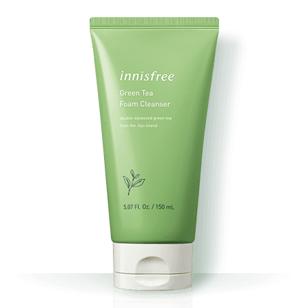 Sữa rửa mặt bọt trà xanh Innisfree Green Tea Foam Cleanser 150ml
