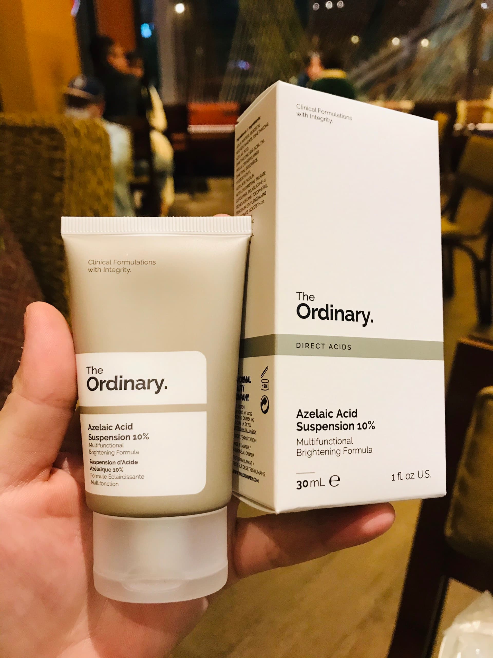 Kem dưỡng giảm thâm mụn The Ordinary - Azelaic Acid Suspension 10% 30mL