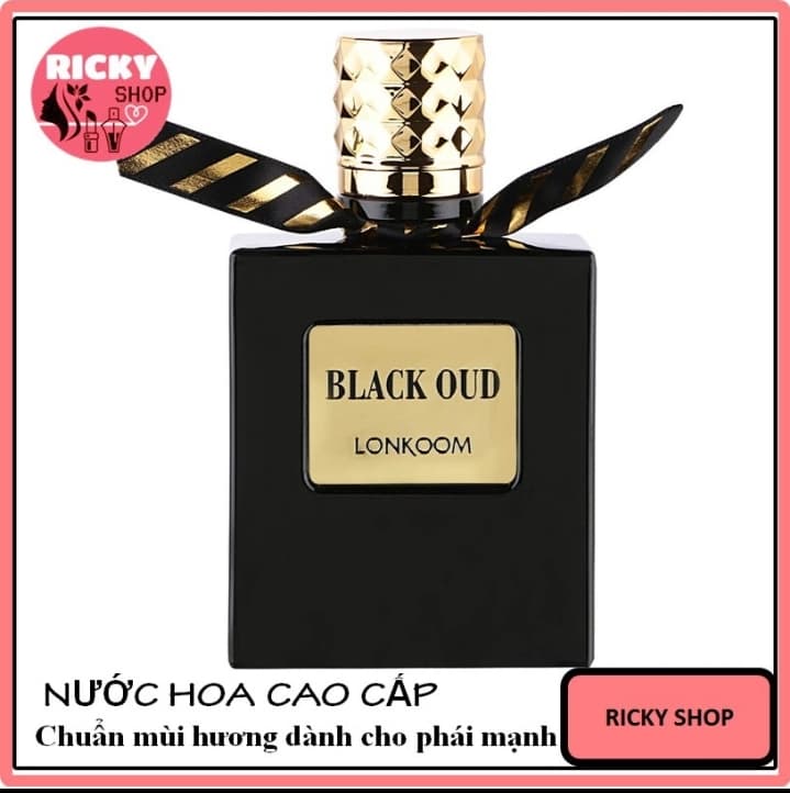 [HCM][SIÊU THƠM] Nước Hoa Nam Chính Hãng BLACK OUD LONKOOM 100ml
