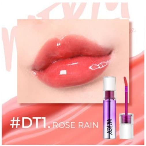 [9 MÀU DT] Son Tint Merzy Bóng Siêu Lì Cho Đôi Môi Căng Mọng Aurora Dewy Tint 5.5g