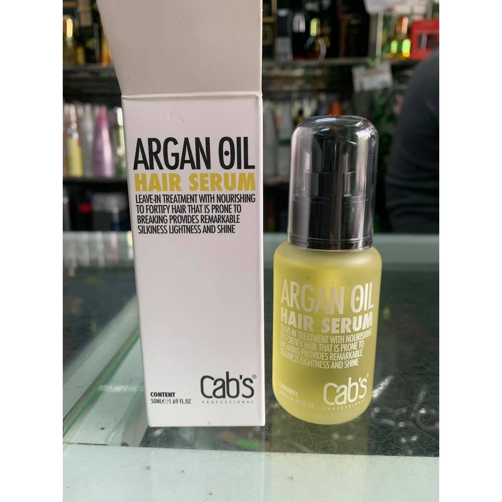 TINH DẦU DƯỠNG PHỤC HỒI TÓC CABS ARGAN OIL HAIR SERUM 50ML