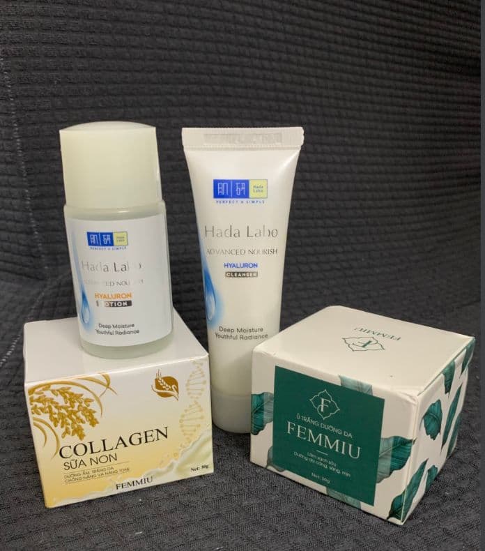 Combo Dưỡng Trắng Da Tại Nhà ( Kem Collagen + Kem Thải Độc Hút Chì + ( Sửa Rửa Mặt và Toner Dưỡng Âm )