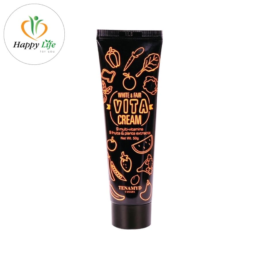 Kem dưỡng trắng da đa Vitamin TENAMYD White & Fair Vita Cream 50g