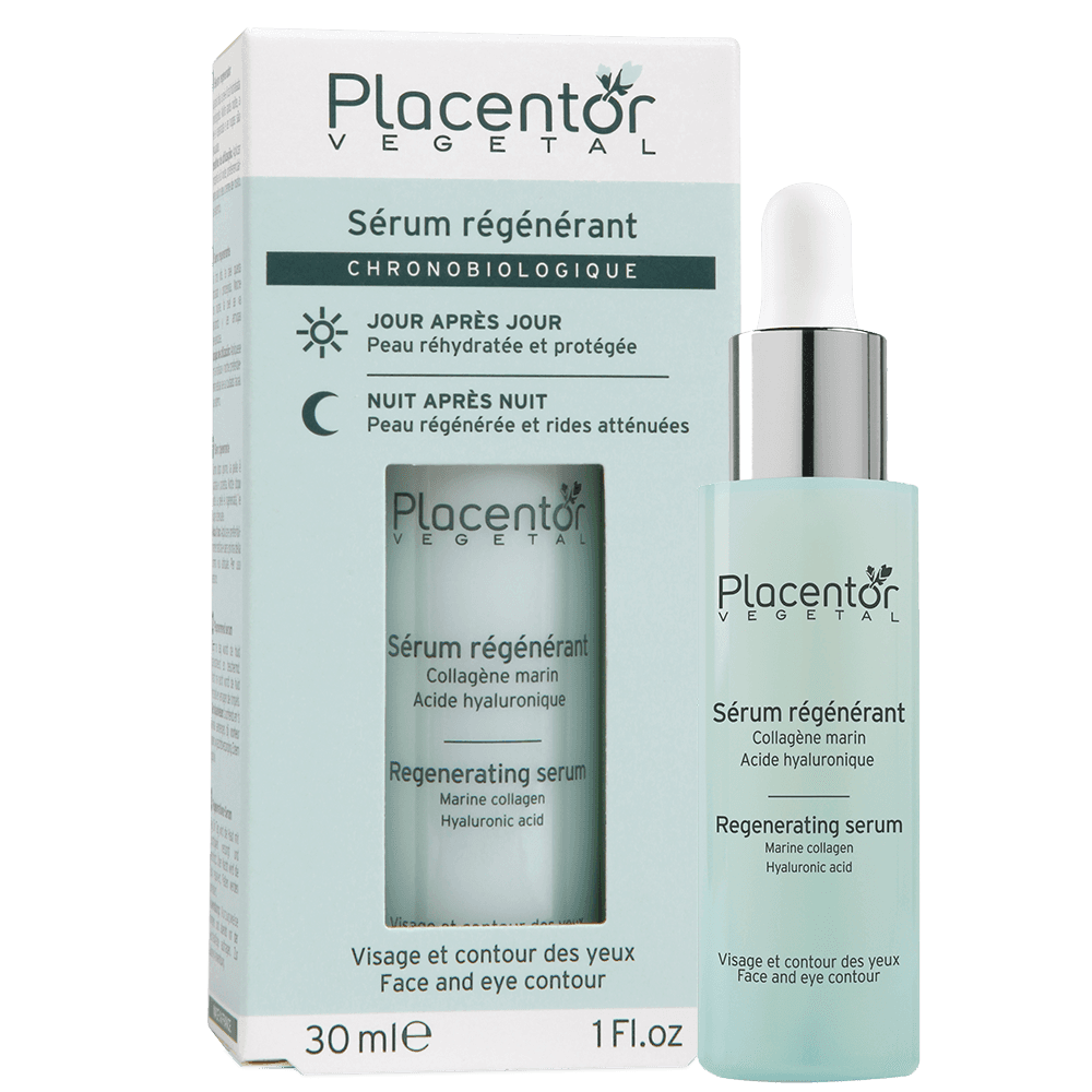 [HCM]Tinh chất tái tạo da Placentor Vegetal Regenerating Serum Face & Eyes Contour 30ml