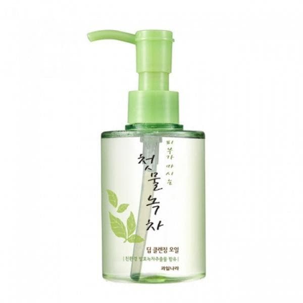 Tinh dầu tẩy trang thảo dược trà xanh Green Tea deep cleansing oil welcos 170ml