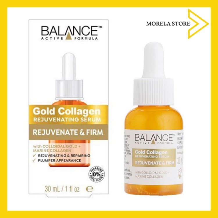 [HCM]Serum Balance Active Formula Gold Collagen Rejuvenate cải thiện da chậm lão hóa 30 ml