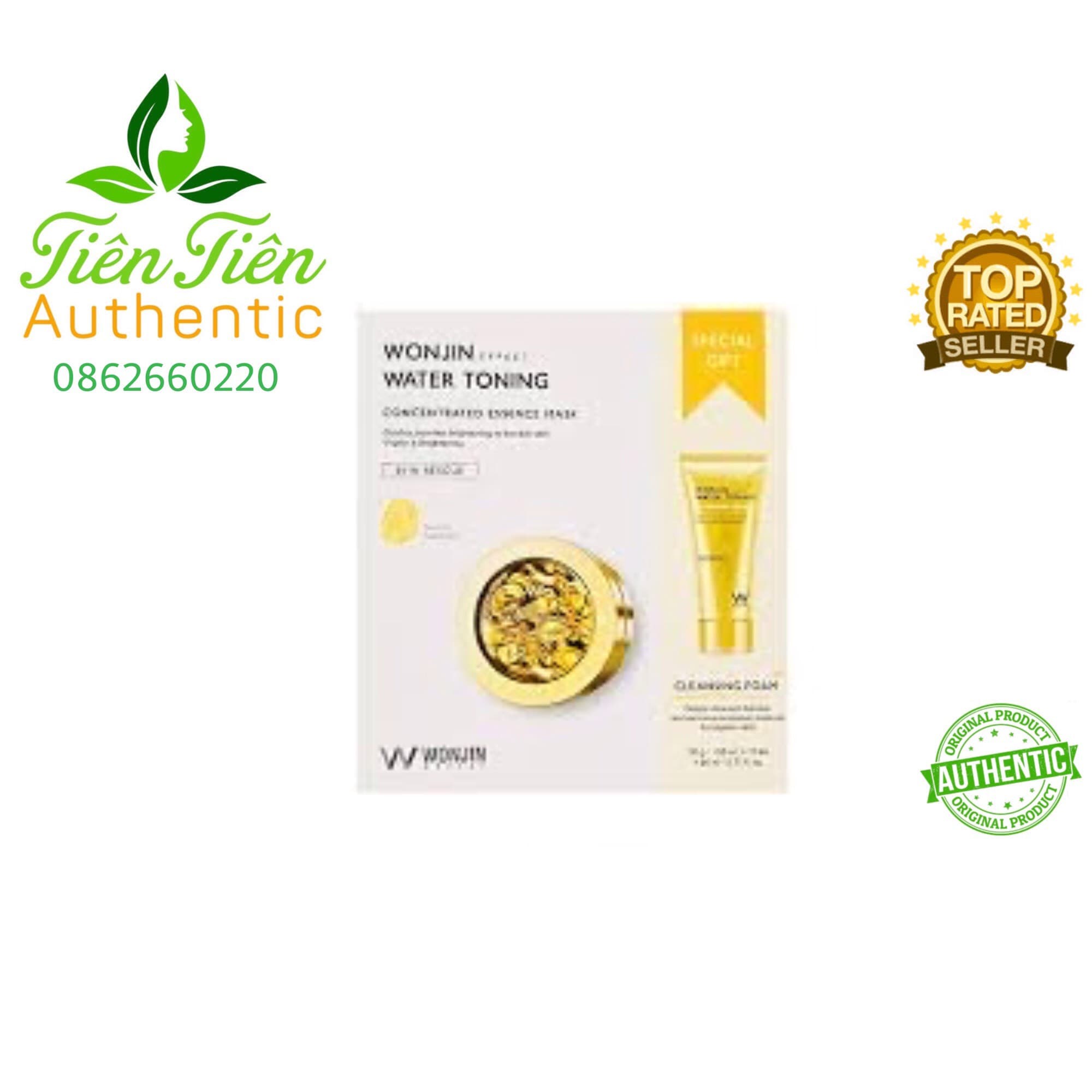 Mặt Nạ Dưỡng Trắng Dr.Wonjin Effect Water Toning Mask