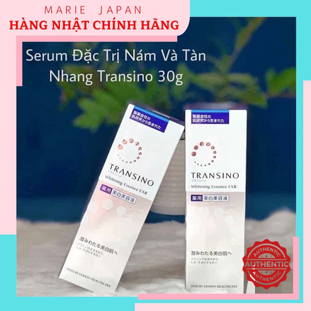 [HCM]Tinh chất mờ nám dưỡng trắng Transino Whitening Essence EXII (Mẫu mới 2020)
