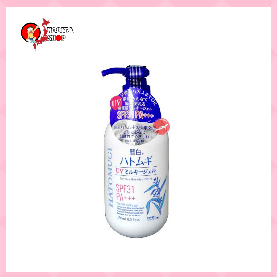 Sữa dưỡng thể chống nắng Hatomuji SPF31 PA+++ 250ml