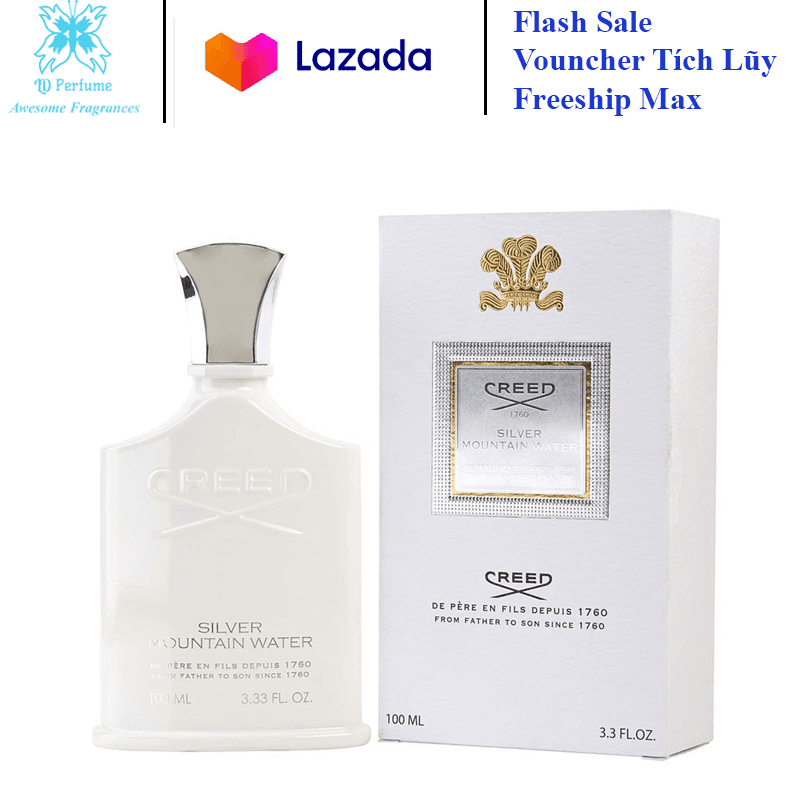 [LD Perfume] Nước hoa nam Creed Silver Mountain Water