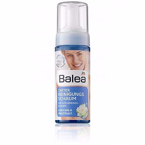 Sữa rửa mặt tẩy trang dạng bọt Balea Zarter 150ml - Đức (Da thường)