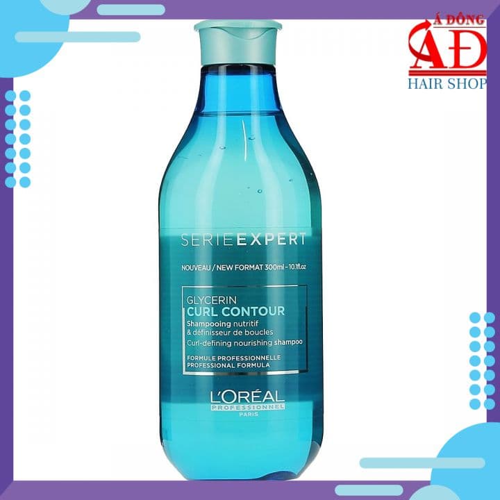 [LOREAL CHÍNH HÃNG] DẦU GỘI DƯỠNG NẾP TÓC UỐN XOĂN LOREAL SERIE EXPERT CURL CONTOUR 300ML