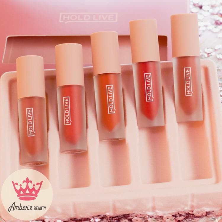 Một Set 5 Cây Son Kem Velvet Hold live Light Matte Lip Glaze Set L1223
