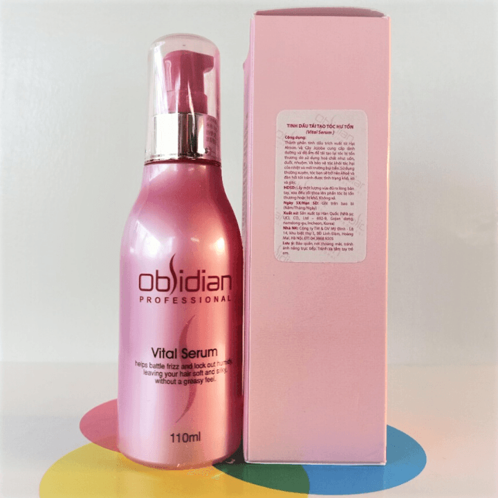 Tinh dầu tái tạo tóc hư tổn Obsidian Vital Serum 110 ml