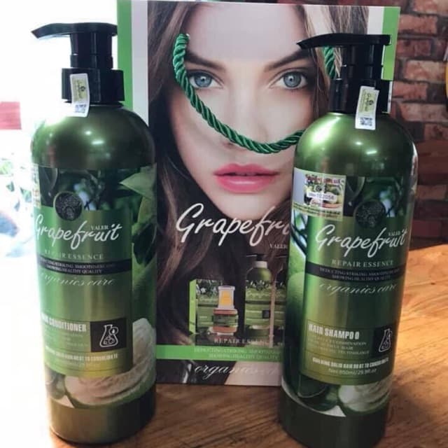 BỘ DẦU GỘI BƯỞI GRAPEFRUIT VALER TRỊ RỤNG TÓC