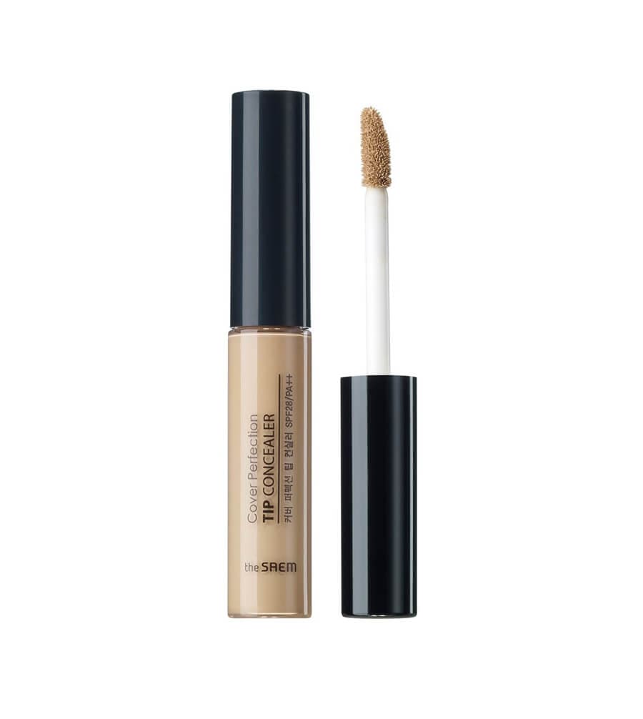 Kem Che Khuyết Điểm The Saem Cover Perfection Tip Concealer SPF28 PA++