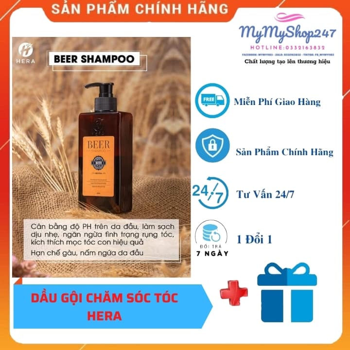 Dầu gội trị rụng tóc [FREE SHIP] dầu gội - Cải thiện tình trạng tóc xơ rối gãy rụng chẻ ngọn và ngăn ngừa gàu trên to
