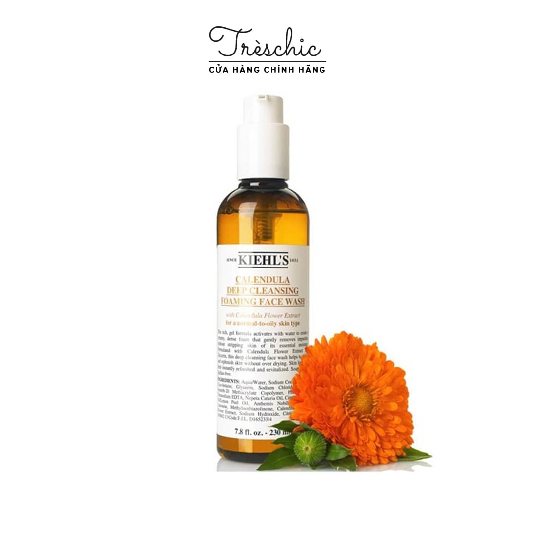 Sữa Rửa Mặt Kiehls Hoa Cúc Dành Cho Da Nhạy Cảm