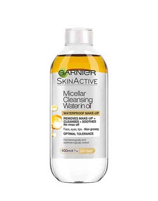 Nước tẩy trang Garnier Micellar Cleansing Water 400ml( Màu Vàng Dầu- cho Mọi Loại Da)
