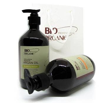Cặp dầu gội xả dưỡng sinh siêu mềm mượt MILA BIO ORGANIC 500ml x2