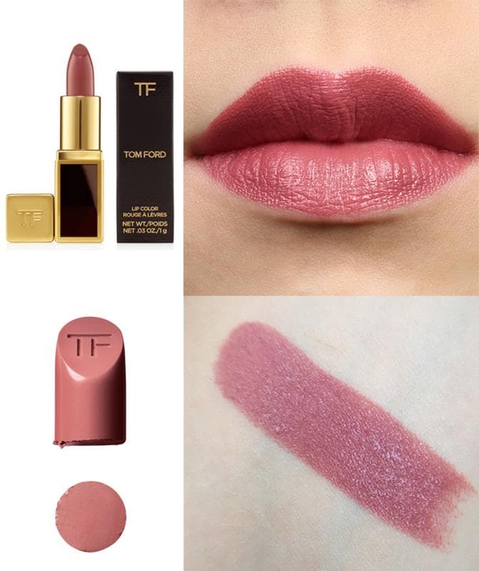 [HCM]Son môi TOM FORD LIP COLOR CASABLANCA 03-  MÀU NÂU ĐỎ - Minisize