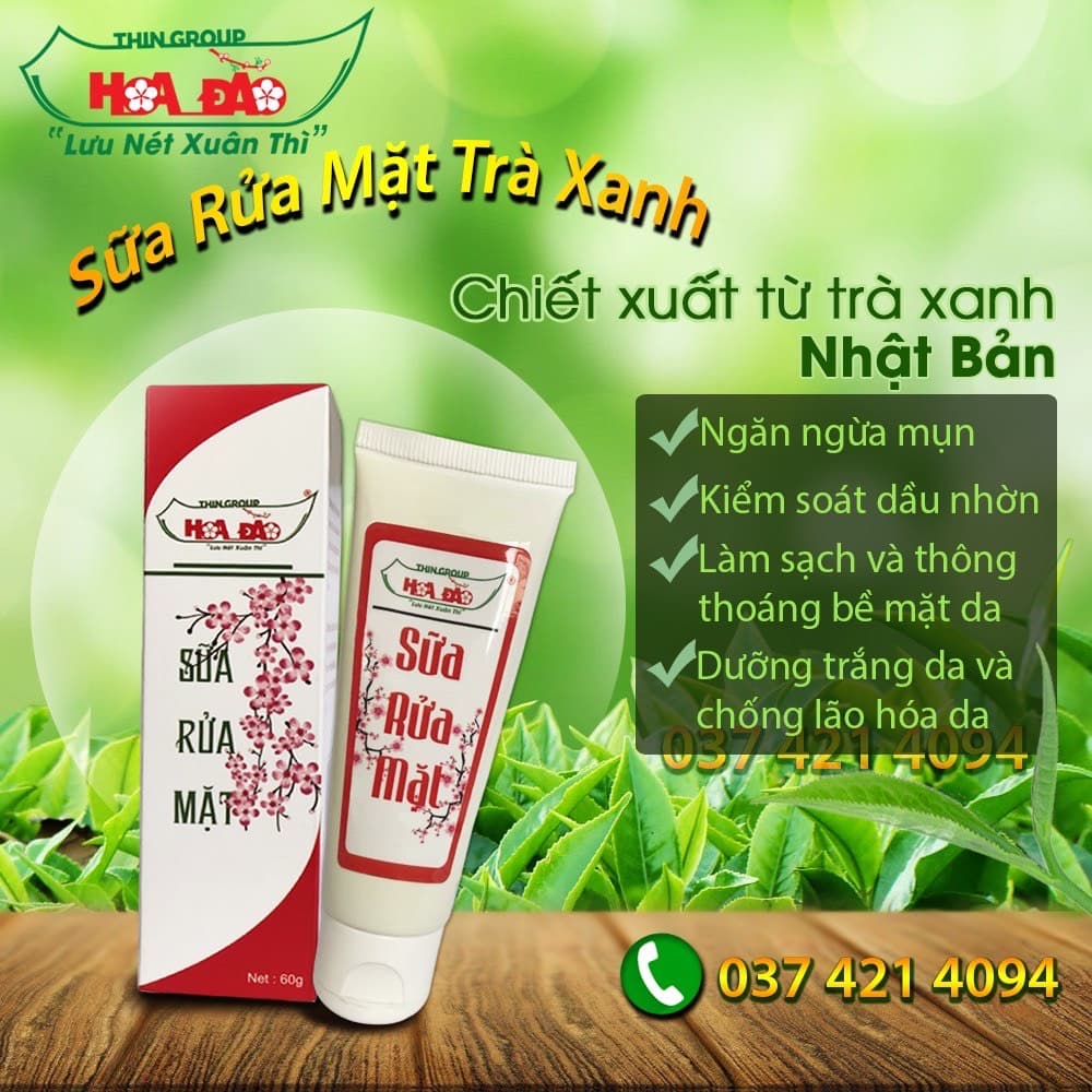 Sữa rửa mặt hoa đào Thingroup