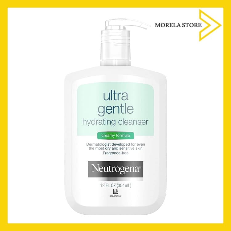 [HCM]Sữa rửa mặt cho da khô nhạy cảm Neutrogena Ultra Gentle Hydrating Daily Cleanser Creamy Formula 354ml