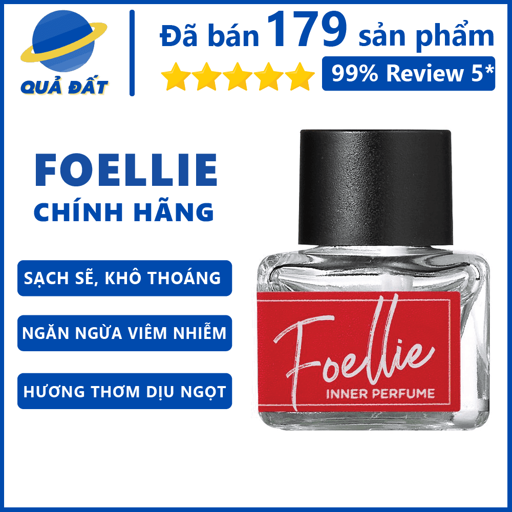 [HCM]Nước Hoa Vùng Kín Foellie Hương Dịu Ngọt