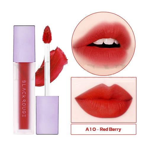 [Version 2] Son Kem Lì Black Rouge Air Fit Velvet Tint Hàn Quốc (A10 – Red Berry)