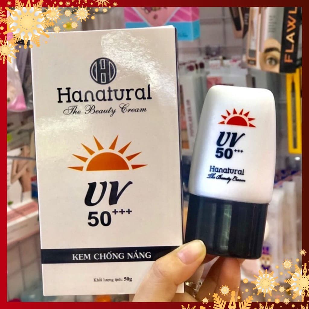 [HCM]Kem Chống Nắng Hanatural 50g