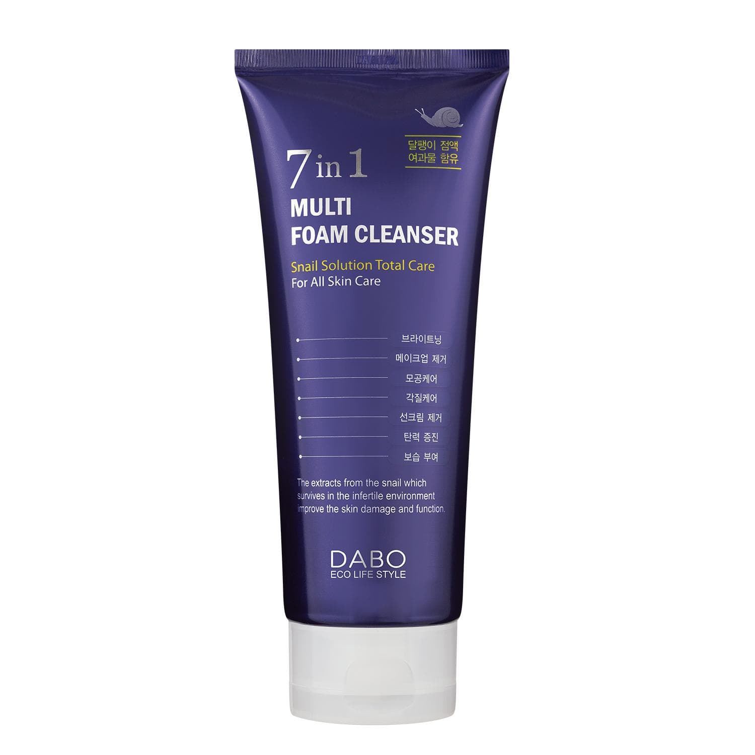 Sữa rửa mặt 7 in 1 cao cấp Dabo Hàn Quốc 180ml