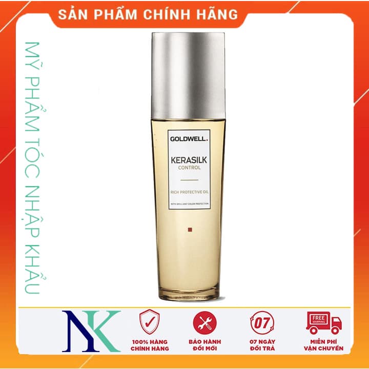[HCM]Tinh Dầu Dưỡng Tóc Goldwell Kerasilk Control Oil 75Ml