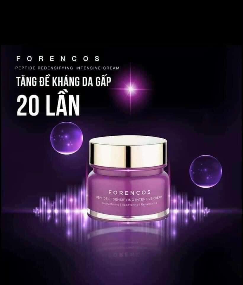 [HCM]KEM DƯỠNG TRẮNG DA BAN ĐÊM FORENCOS PEPTIDE REDENSIFYING INTENSIVE CREAM