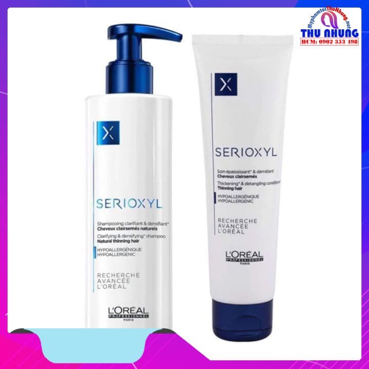 [HCM][LOREAL CHÍNH HÃNG] Dầu gội xả Loreal Serioxyl cho tóc thưa mảnh rụng 250ml