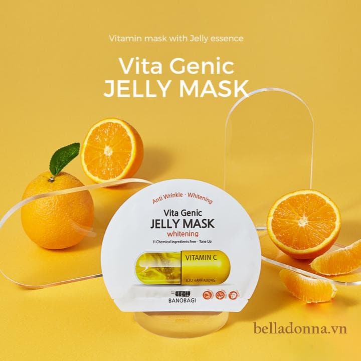 (1 MIẾNG) MẶT NẠ DƯỠNG TRẮNG DA CHỐNG LÃO HÓA CĂNG BÓNG DA BANOBAGI VITA GENIC JELLY MASK 2020 FRORENCE85 STORE