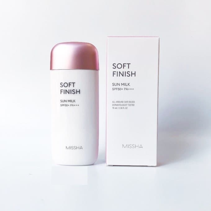 kem chống Nắng Missha All-Around Safe Block Soft Finish Sun Milk SPF 50+/PA++++ 70ml
