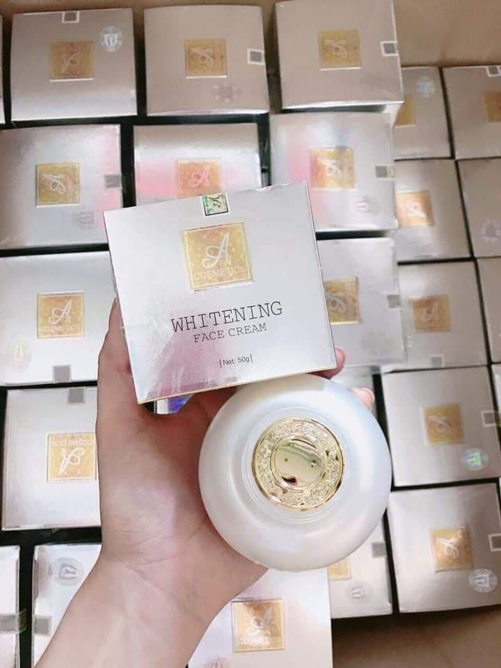 chính hãng 100% Kem dưỡng trắng da face pháp a cosmetics 50g