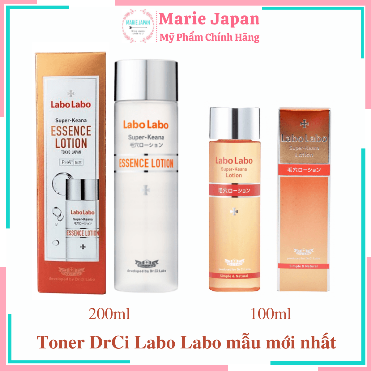 Toner se khít lỗ chân lông Labolabo Nhật Bản Mẫu Mới Nhất 2021