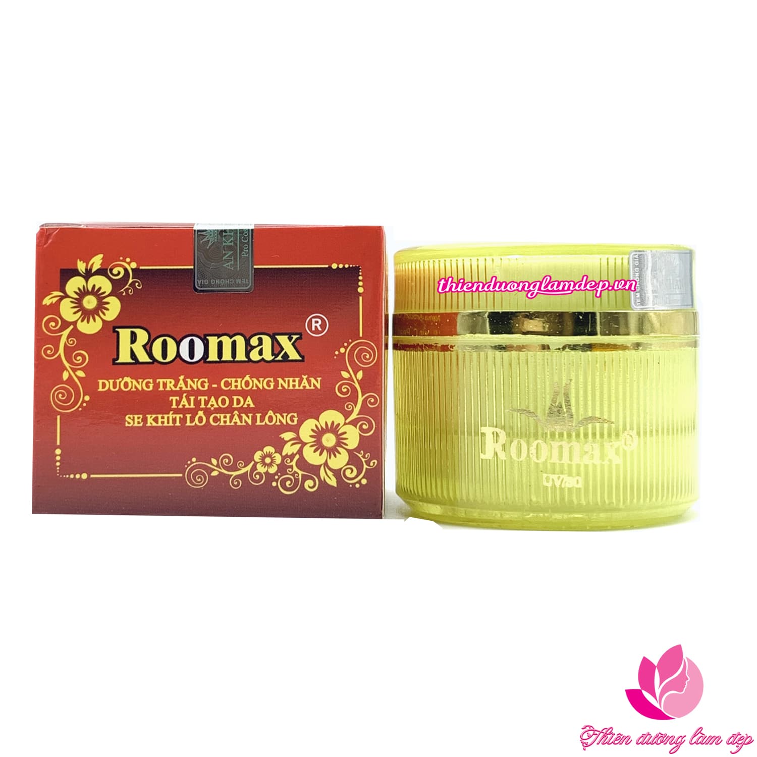 Kem dưỡng trắng Chống nhăn Tái tạo da Se khít lỗ chân lông 7 in 1 KEM ROOMAX 30g