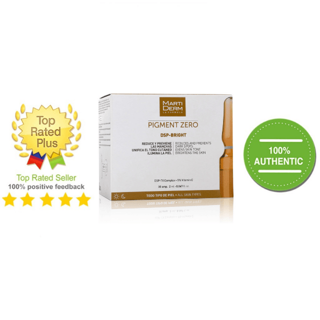 [HÀNG NHẬP KHẨU] Ampoule Dưỡng Sáng Chuyên Sâu Đều Màu Da Giảm Đốm Sắc Tố Mờ Sắc Tố - MartiDerm Pigment Zero DSP Bright Ampoule