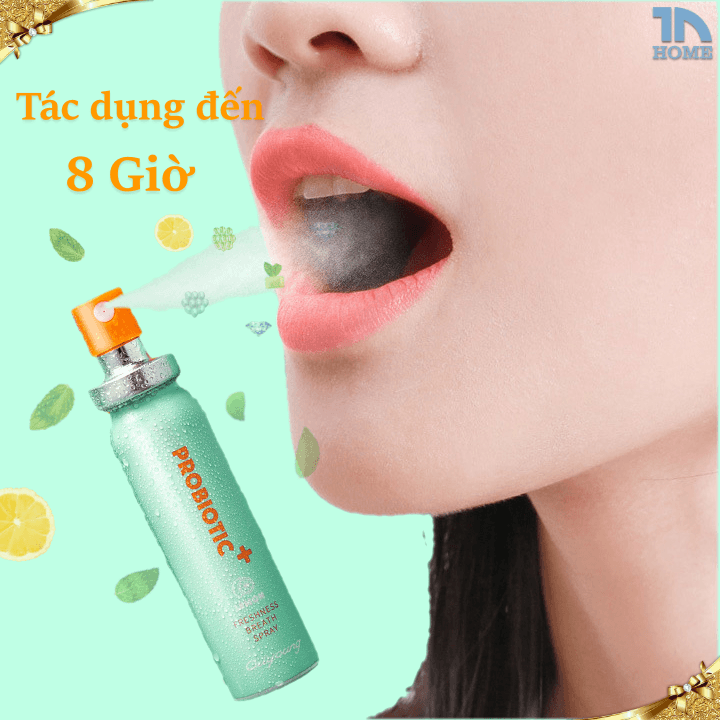 Xịt thơm miệng diệt khuẩn cao cấp tác dụng đến 8 giờ PROBIOTIC